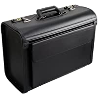 D&amp-N Business Line Maletín de piloto- 46 cm- 29 Liters- Negro (Schwarz)